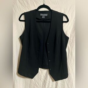 Black Sleeveless Vest